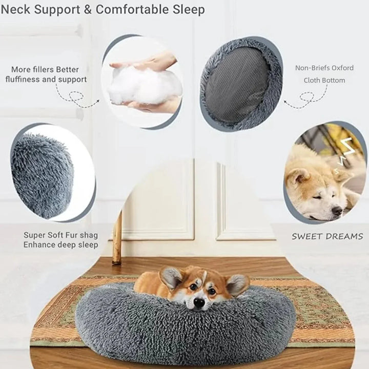 Round Pet Bed 40-90 cm