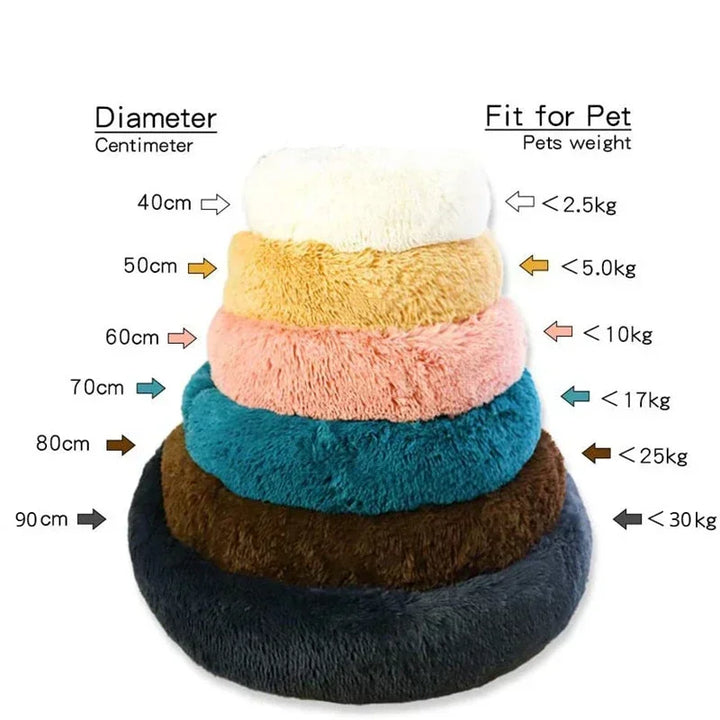 Round Pet Bed 40-90 cm